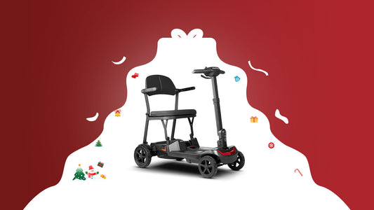 The Perfect Christmas Gift for Seniors: Why the ScootnGo Lite Mobility Scooter Makes Holiday Life Easier