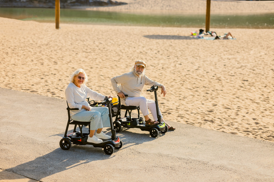 Too Hot to Walk? Stay Cool with a Lightweight Folding Scooter This Summer